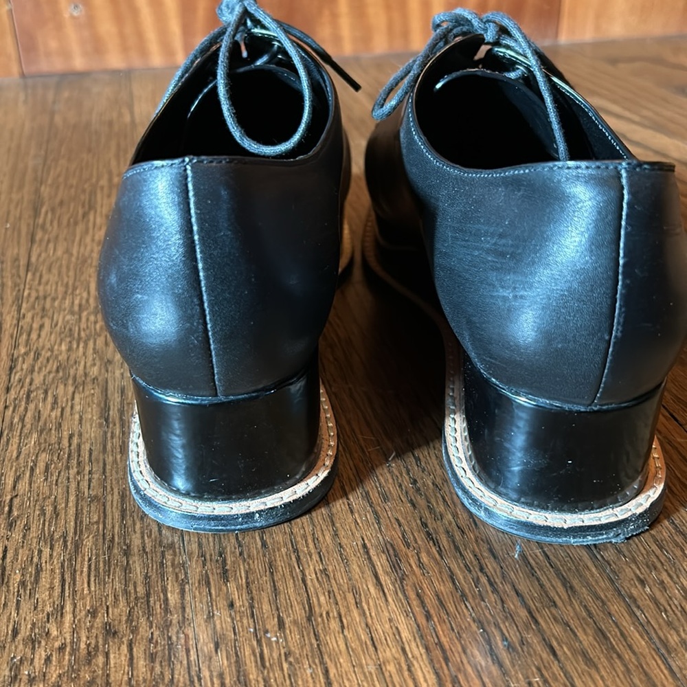 Opening Ceremony black platform lace up shoes - Picture 5 of 6